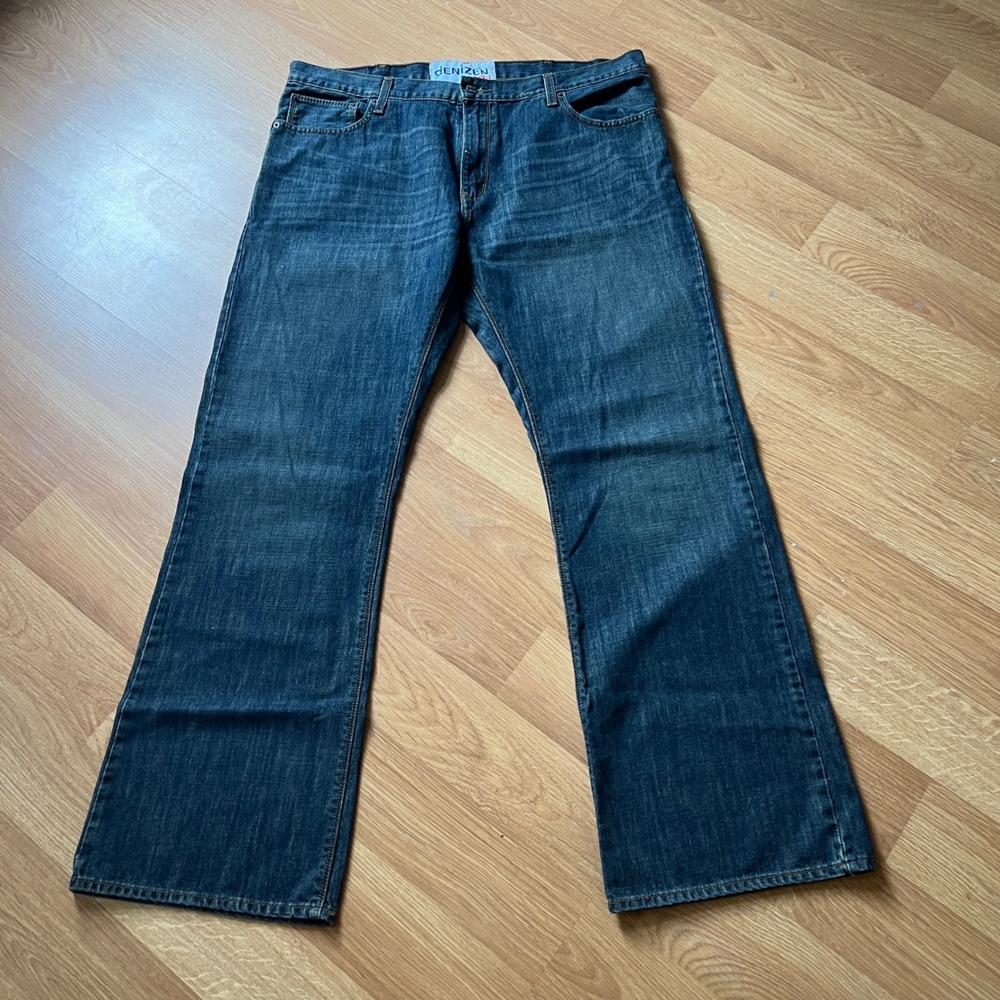 Levis Denizen 233 Low Bootcut Jeans Mens 38x32 fits 40x32 Cotton Denim 233-0001